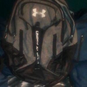 Under Armour Charcoal and Black Backpack